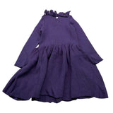 LE COCONNE abito manica lunga tinta unita Viola per Bambina LCN1897 VIOLA LE COCONNE 