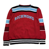 John Richmond Cardigan Tinta Unita con Stampa per Bambino RBP26127CD ROSSO JOHN RICHMOND 