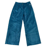 DIXIE pantalone tinta unita modello palazzo Petrolio per Bambina PHJ2062G67 PETROLIO DIXIE 