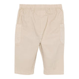 Teddy E Minou Pantalone Tinta Unita con Elastico In Vita per Neonato E25PT010C6035 BEIGE TEDDY E MINOU 