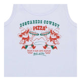 Dsquared2 Canotta Tinta Unita Girocollo con Stampa per Bambino DQ2974 BIANCO DSQUARED2 