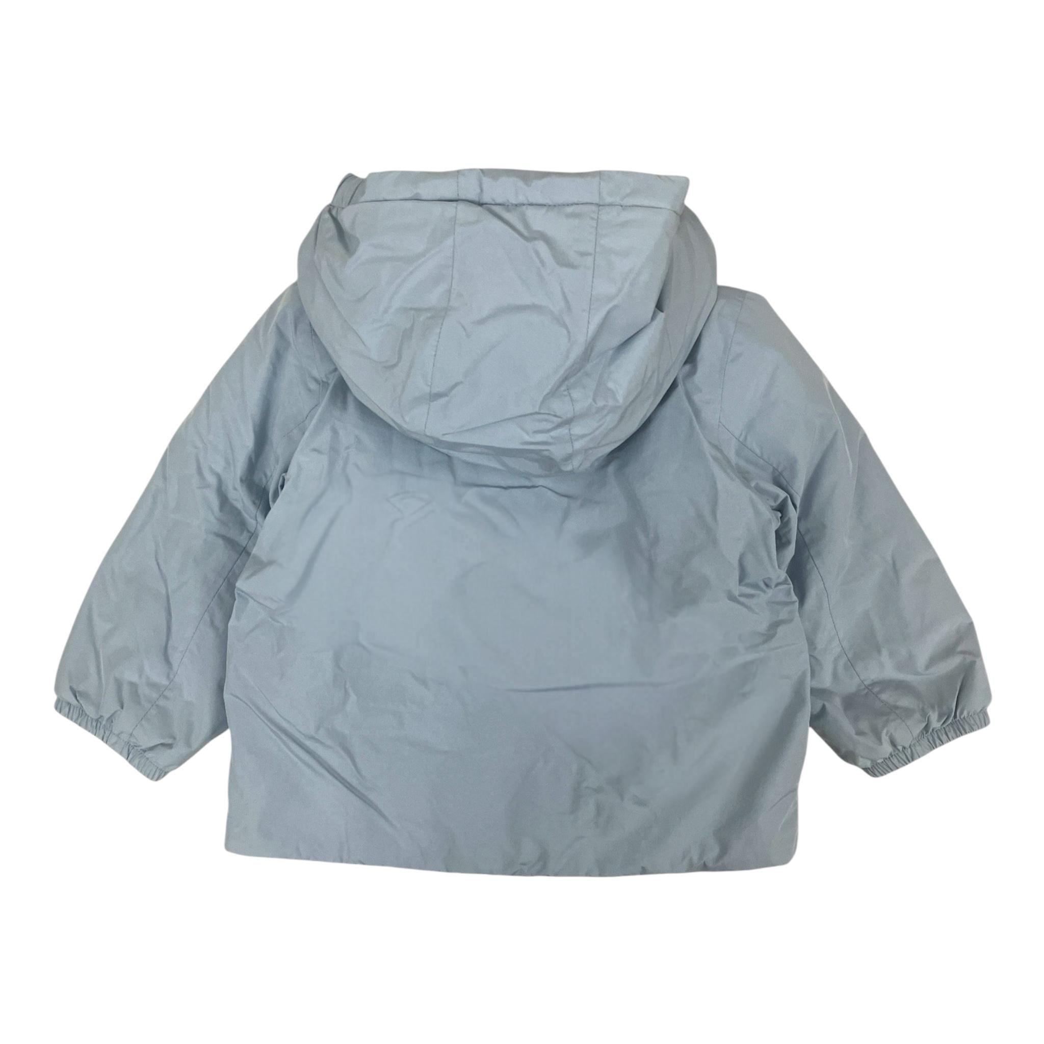 K-WAY giubbino tinta unita con cappuccio Azzurro per Neonato K4137VWXXX AZZURRO K-WAY 