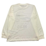 NEVER TOO shirt girocollo tinta unita con stampa in contrasto Panna per Bambino NT2219B PANNA NEVER TOO 