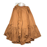 Liu Jo Abito Bretelline tinta unita con Applicazione Cammello per Bambina GA3186 CAMMELLO LIU JO 