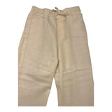 Paolo Pecora Pantalone Tinta Unita Con Elastico In Vita Beige Per Bambino