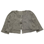 CAFFE' D'ORZO cardigan tinta unita con trafori Grigio per Neonata ZU9000Q GRIGIO CAFFE' D'ORZO 