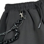 Over-D Pantalone Tinta Unita con Elastico In Vita per Bambino OK405PN NERO OVER-D 