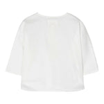 Teddy E Minou Camicia Manica Lunga Tinta Unita per Neonato E25CI007C6039 BIANCO TEDDY E MINOU 