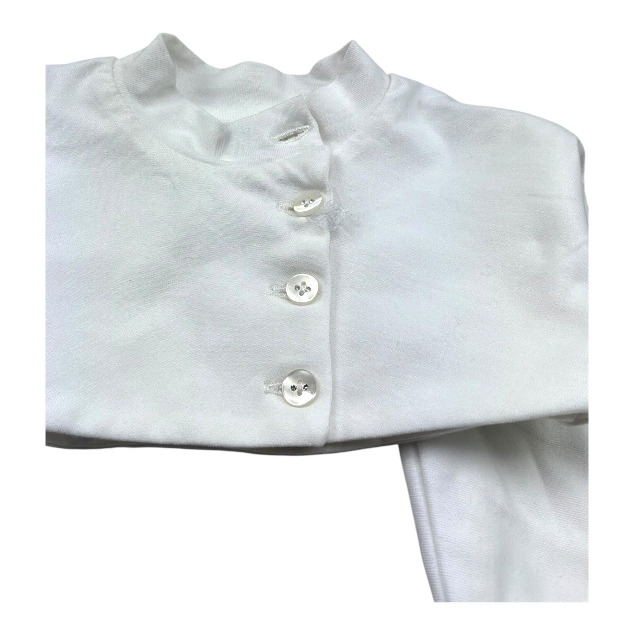 I Delfi Coprispalle Tinta Unita per Neonato 24A4580 BIANCO I DELFI 