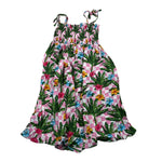 Saint Barth Tuta Bretelline Stampa Fantasia Multicolor per Bambina AQBT MULTICOLOR SAINT BARTH 