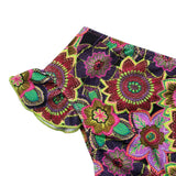 4Giveness Costume Modello Slip Multicolor con Fantasia per Neonata FGBN3959 MULTICOLOR 4GIVENESS 