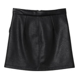 ELISABETTA FRANCHI gonna in ecopelle tinta unita Nero per Bambina EFGO169X NERO ELISABETTA FRANCHI 