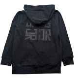 John Richmond Felpa con Zip E Cappuccio Tinta Unita per Bambino RGP26001FE NERO JOHN RICHMOND 