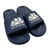 Sundek Ciabatta Tinta Unita Glitterato Blu Per Bambino