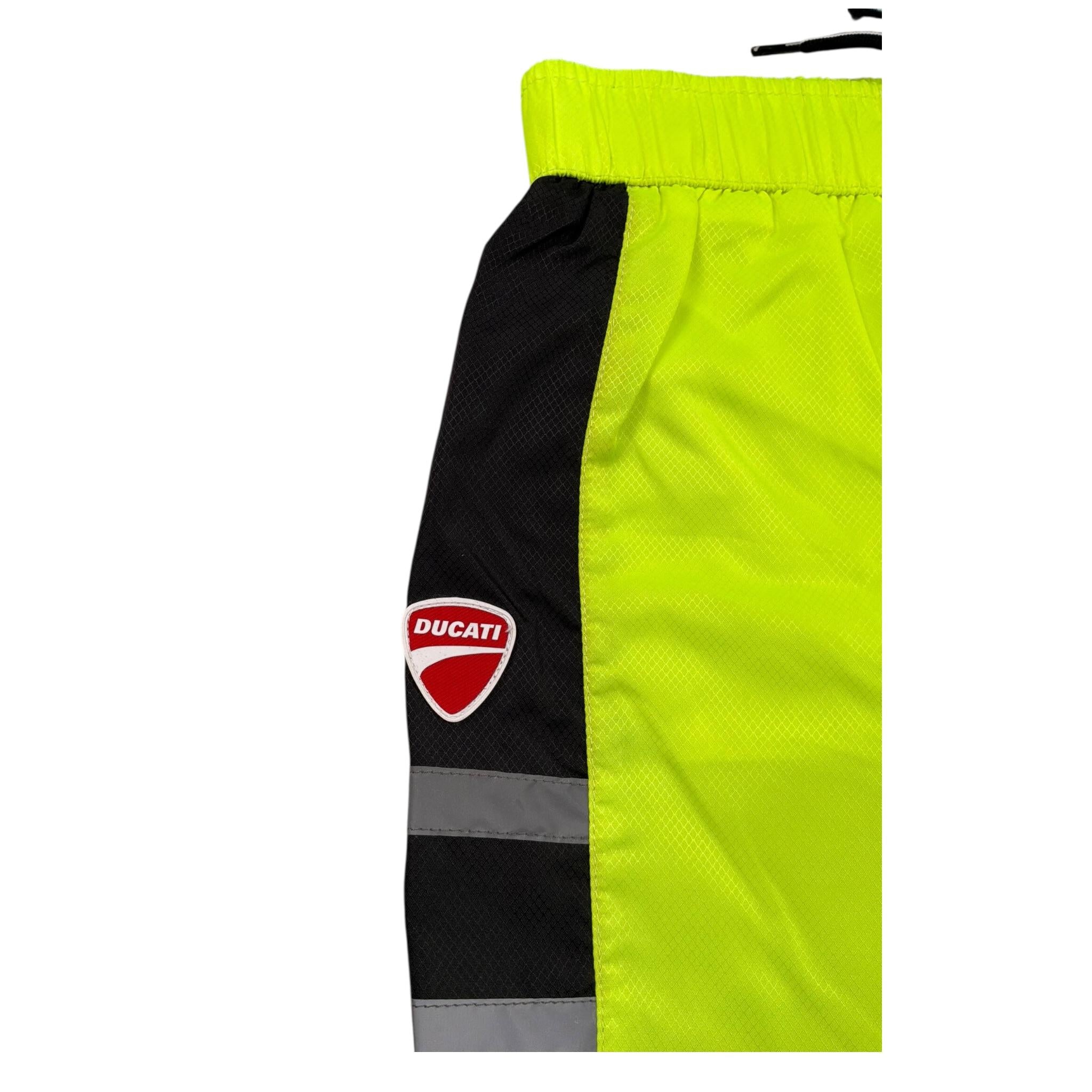 Ducati Costume Tinta Unita con Profili In Contrasto per Bambino G6652 VERDE FLUO DUCATI 