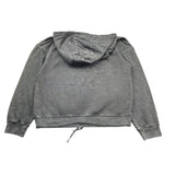Juicy Couture Felpa con Cappuccio Tinta Unita per Bambina JBX6623 GRIGIO JUICY COUTURE 