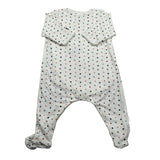 Petit Bateau Tutina Manica Lunga tinta unita Stampe Cuori Panna per Neonata A09G501000 PANNA PETIT BATEAU 