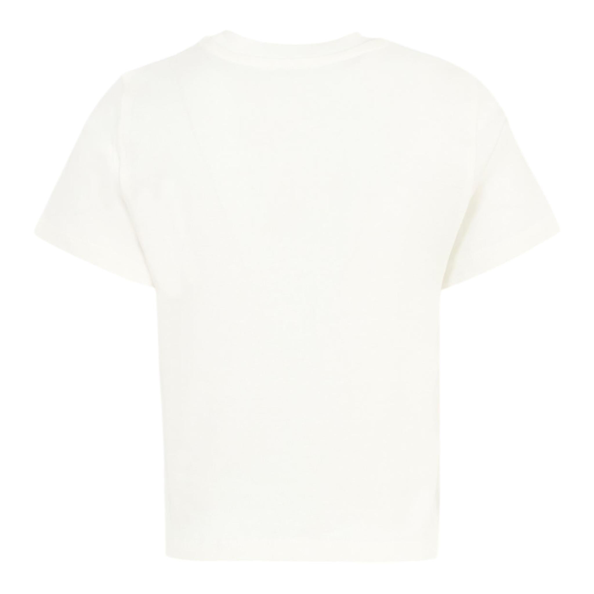 Kenzo T-Shirt Girocollo Tinta Unita con Stampa per Bambina K61108 BIANCO KENZO 