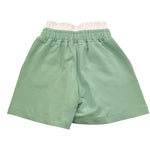 Hinnominate Short Tinta Unita con Elastico In Vita per Bambina 3646SF00190 VERDE HINNOMINATE 