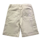 Zhoe & Tobiah Bermuda Tinta Unita Con Elastico  In Vita Beige Per Neonato