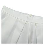 Fun & Fun Short Tinta Unita con Girovita Regolabile per Bambina FNCJSO16384XX BIANCO FUN & FUN 