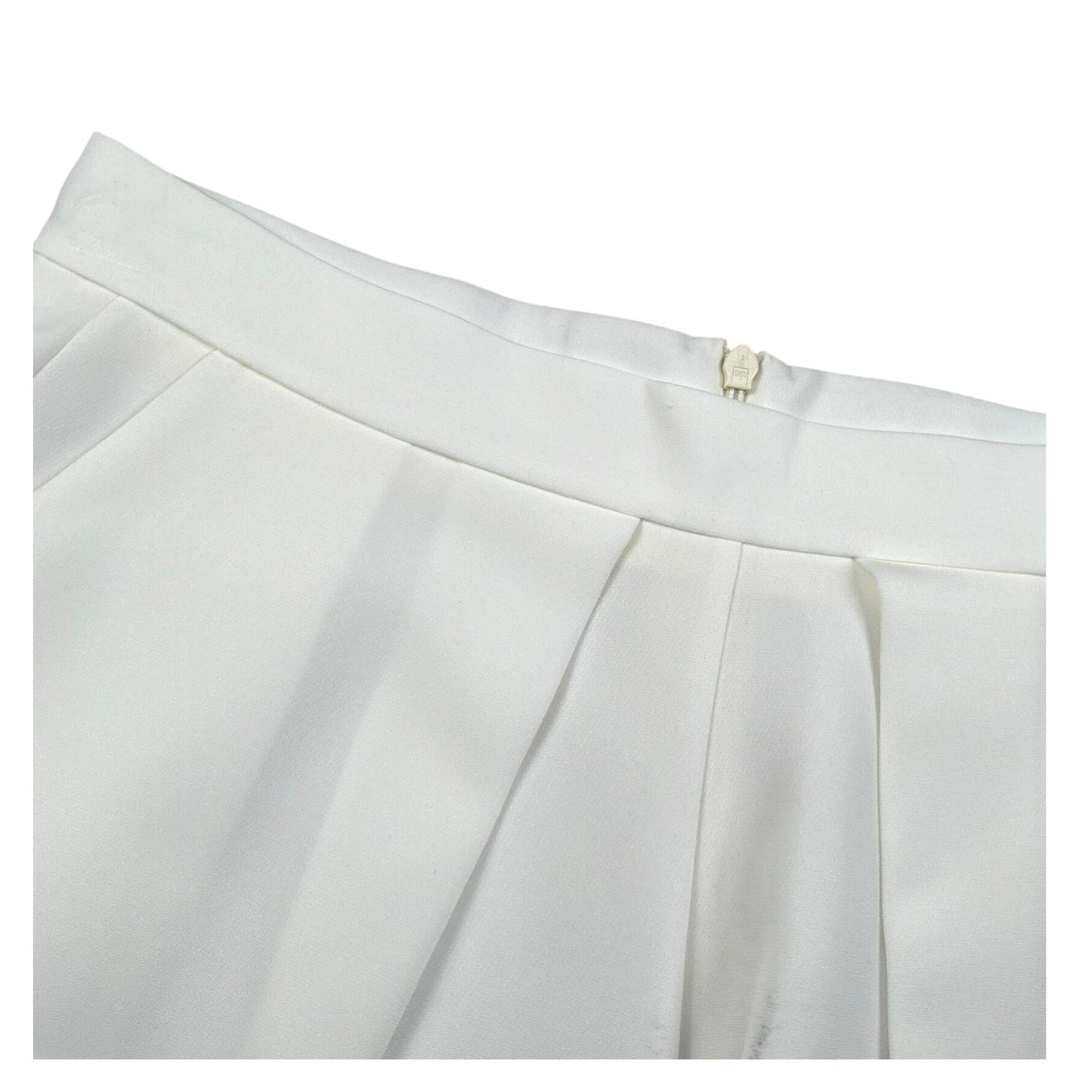 Fun & Fun Short Tinta Unita con Girovita Regolabile per Bambina FNCJSO16384XX BIANCO FUN & FUN 