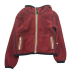 K-WAY felpa bicolore modello reversibile con zip e cappuccio Blu per Bambino K8136WW BLU K-WAY 