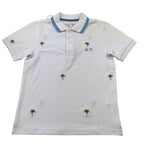 Sun68 Polo Mezza Manica Tinta Unita per Bambino CPA35328 BIANCO SUN68 