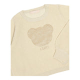LIU JO maglia girocollo tinta unita lurex Oro per Bambina KF4075XX ORO LIU JO 