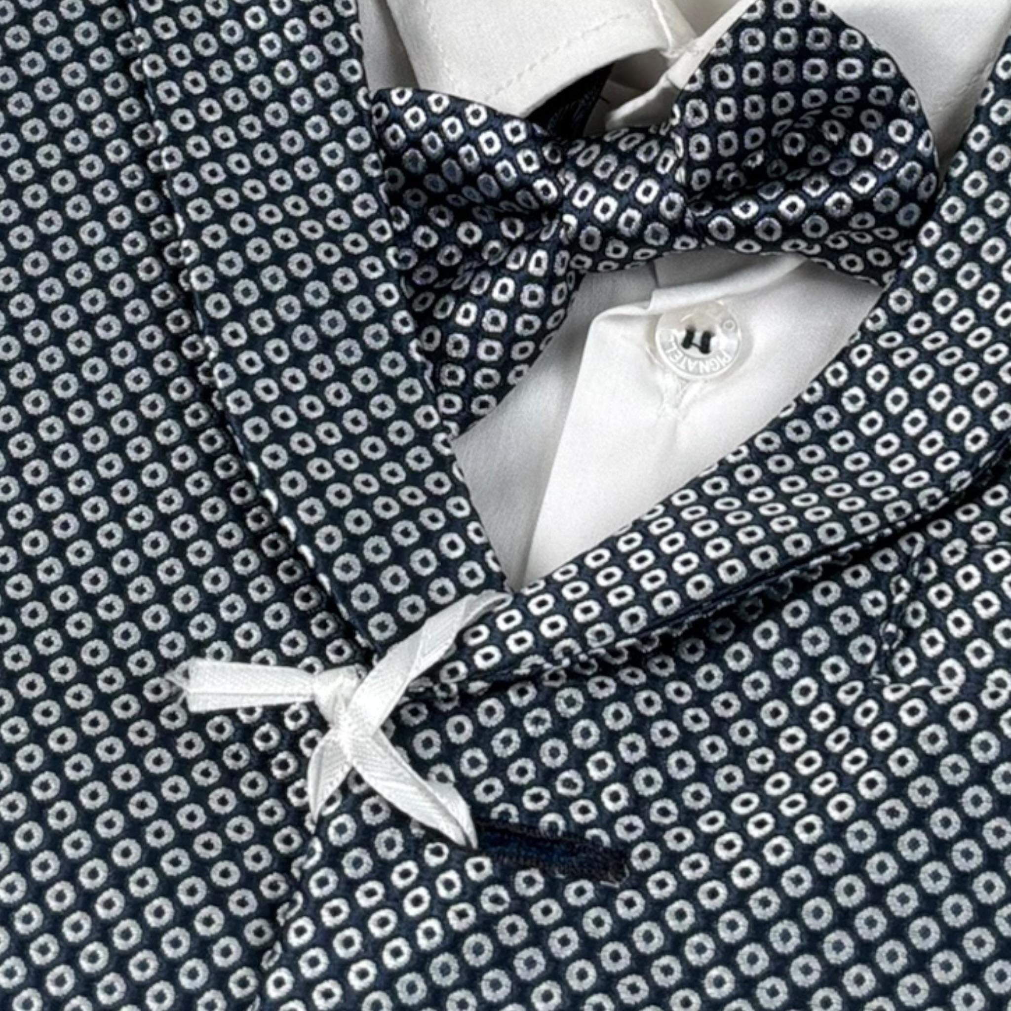 Carlo Pignatelli Completo 4 Pezzi Camicia-Gilet-Papillion-Pantalone per Neonato COMC91102BL BLU CARLO PIGNATELLI 