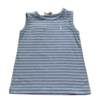 Trussardi Canotta Fantasia A Righe per Neonato TIP26111CNO AZZURRO TRUSSARDI 