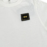 F**K T-Shirt Girocollo Tinta Unita con Logo per Bambino FJ234111WH BIANCO F**K 