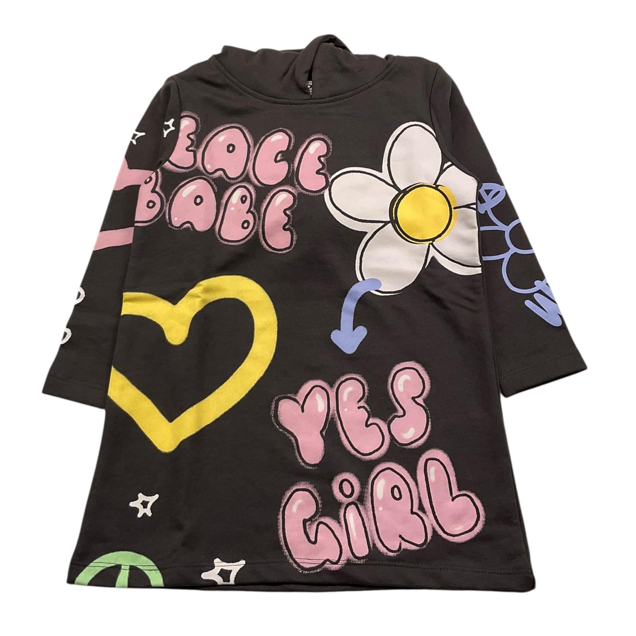 LOSAN abito manica lunga tnta unita con cappuccio Grigio per Neonata 51030116020018N GRIGIO LOSAN 