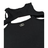 Liu Jo Abito tinta unita Giromanica Nero per Bambina GA5181X NERO LIU JO 