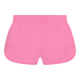 Billieblush Short Tinta Unita Paillettato Rosa Fluo Per Neonata