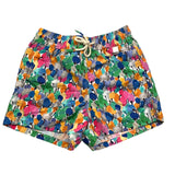 Alessandro Lamura Costume Stampa Fantasia Con Elastico In Vita Multicolor Per Bambino