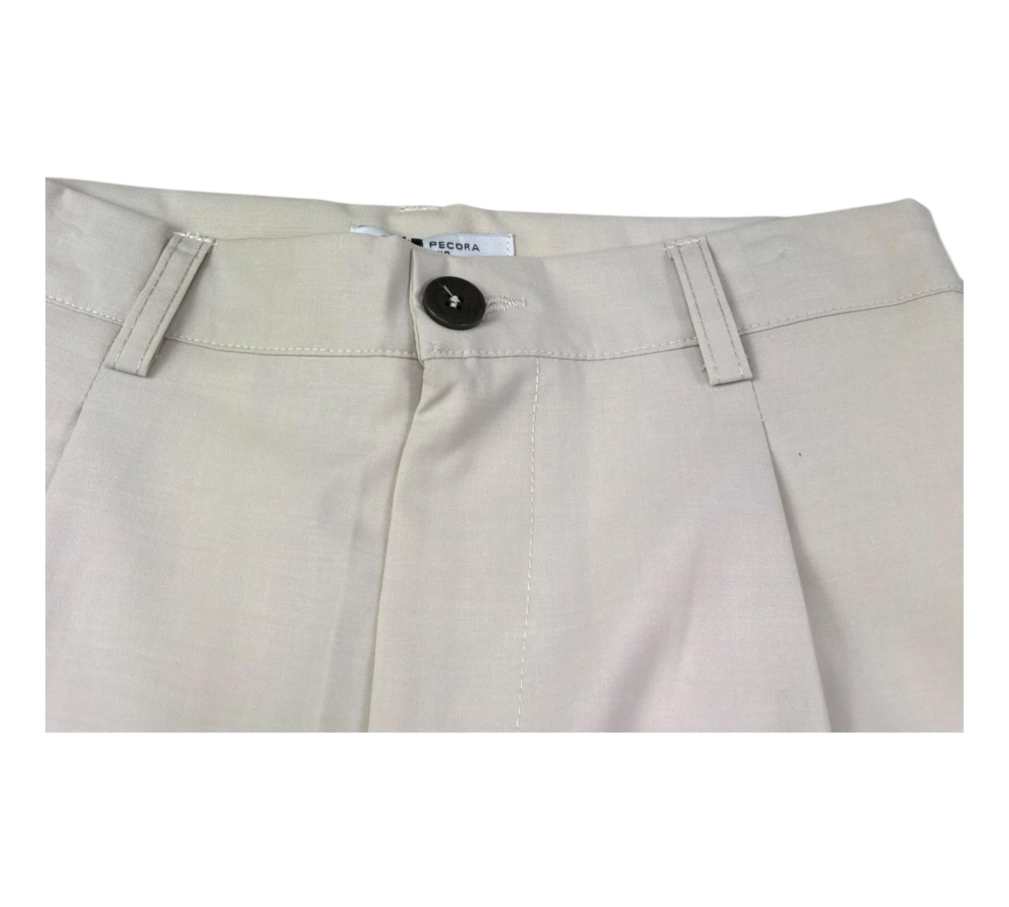 Paolo Pecora Pantalone Tinta Unita con Girovita Regolabile per Bambino PP4195 BEIGE PAOLO PECORA 