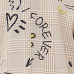 Liu Jo Giacca Tinta Unita con Fantasia per Bambina GA5022 BEIGE LIU JO 