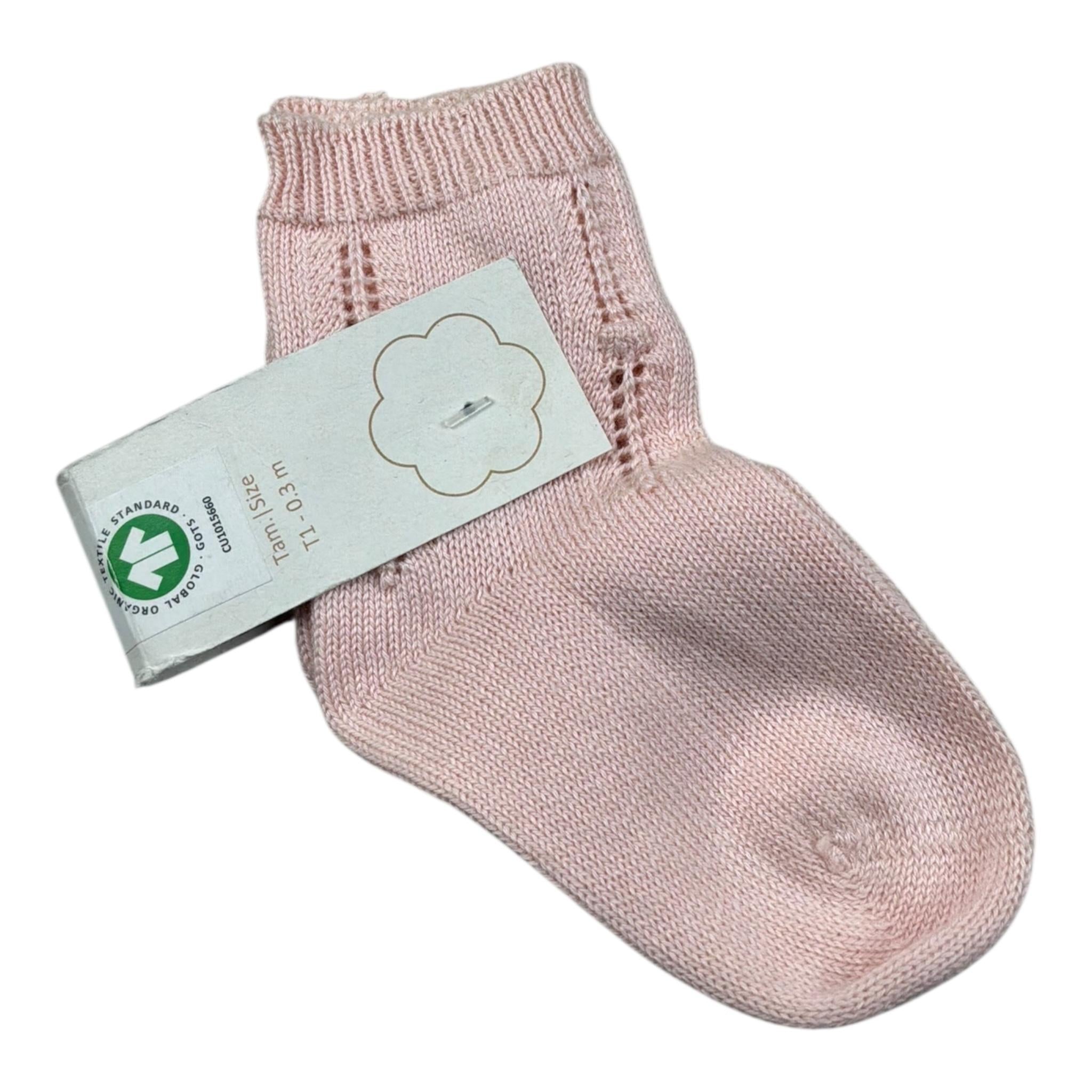 Wedoble Calzini Tinta Unita per Neonata V2401345A ROSA WEDOBLE 
