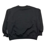 JOHN RICHMOND felpa chiusa girocollo tinta unita con brillantini Nero per Bambina RGA25062FE NERO JOHN RICHMOND 