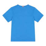 Saint Barth T-Shirt Girocollo Tinta Unita con Logo per Bambino DOVERLJR COBALTO SAINT BARTH 