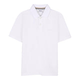 Boss Polo Mezza Manica Tinta Unita per Bambino J52042 BIANCO BOSS 