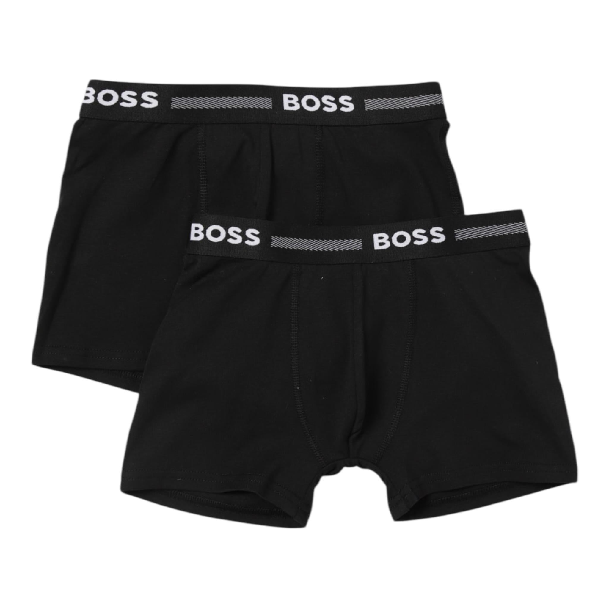 Boss Set Slip Tinta Unita per Bambino J51747 NERO BOSS 