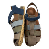 Eli  Sandali Tricolore Con Chiusura Fibia Multicolor Per Bambino