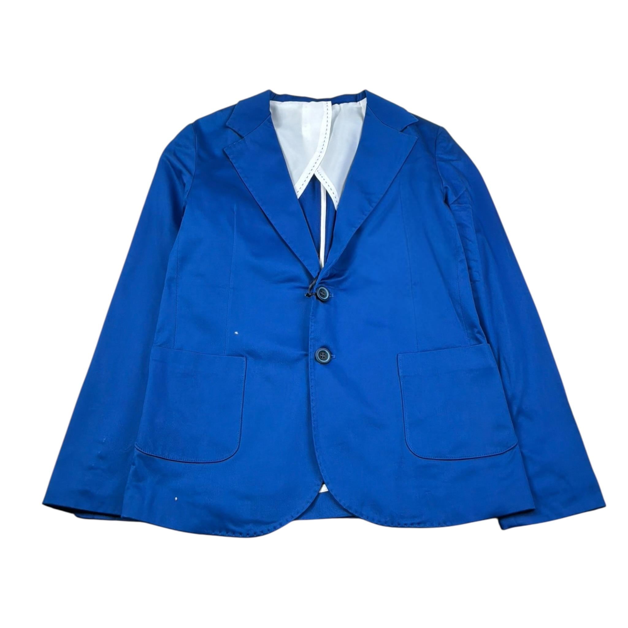 Manuel & Frank Giacca Tinta Unita con Bottoni per Bambino MF6204R COBALTO MANUEL & FRANK 