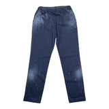 G2Firenze Jeans Tinta Unita Con Elastico In Vita Blu Per Bambino
