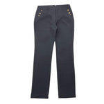 GAELLE pantalone tinta unita con finti bottoni Nero per Bambina 2741P00323 NERO GAELLE 