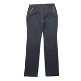 GAELLE pantalone tinta unita con finti bottoni Nero per Bambina 2741P00323 NERO GAELLE 