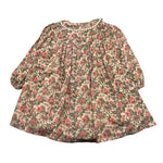 LOUISE MISHA abito tinta unita fantasia fiori Beige per Bambina GRIW24S0095 BEIGE LOUISE MISHA 