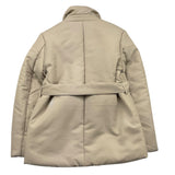 TRUSSARDI giubbino tinta unita con cinturino Beige per Bambina TGA25118PI BEIGE TRUSSARDI 